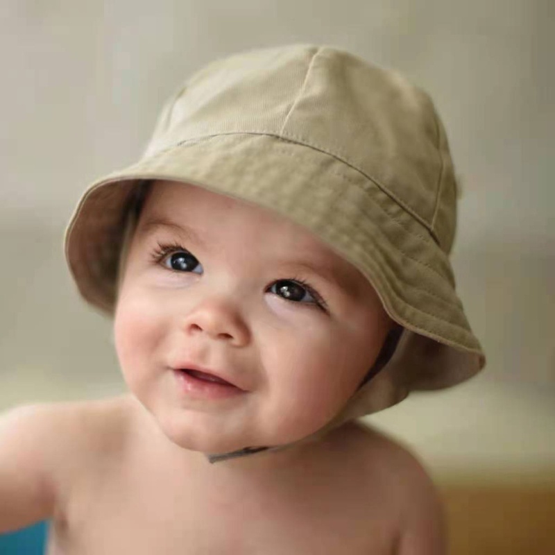 Nón Tai Bèo Vành Rộng Chống Tia Uv Thời Trang Mùa Hè Cho Bé
