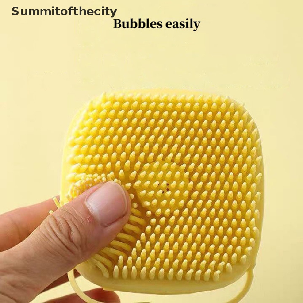 Summitofthecity Bàn Chải Tắm Bằng Silicon Có Thể Thay Thế Cho Thú Cưng