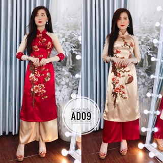 Bigsize Áo dài thêu AD09