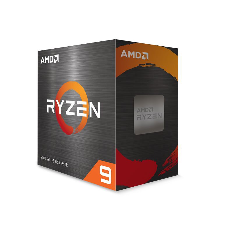 CPU AMD Ryzen 9 5900X (3.7 GHz Upto 4.8GHz /70MB /12 Cores, 24 Threads /105W /Socket AM4) - Hàng chính hãng BH 36 TH