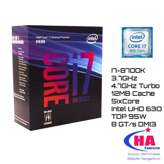 CPU Intel i7-8700K