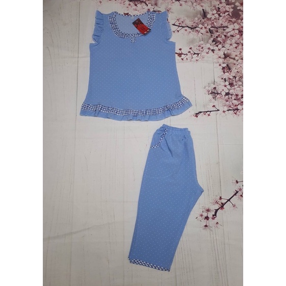 (48-70kg) Đồ Bộ Nữ Mặc Nhà Shop Thục Anh, Bộ Lửng Lụa Phối Viền Cao cấp