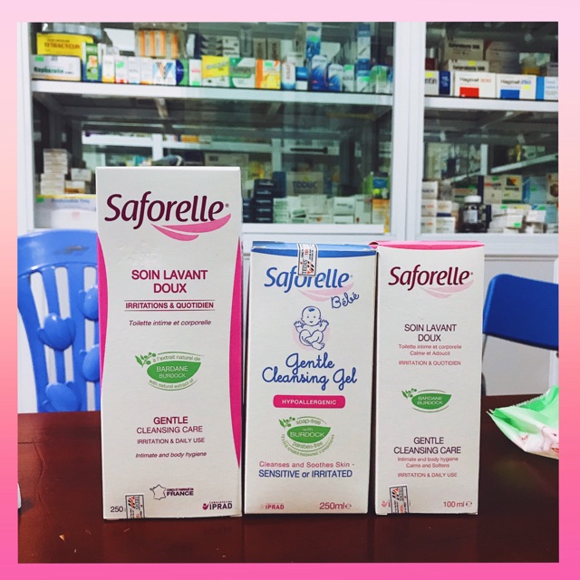 Dung dịch vệ sinh phụ nữ Saforelle 100ml-250ml