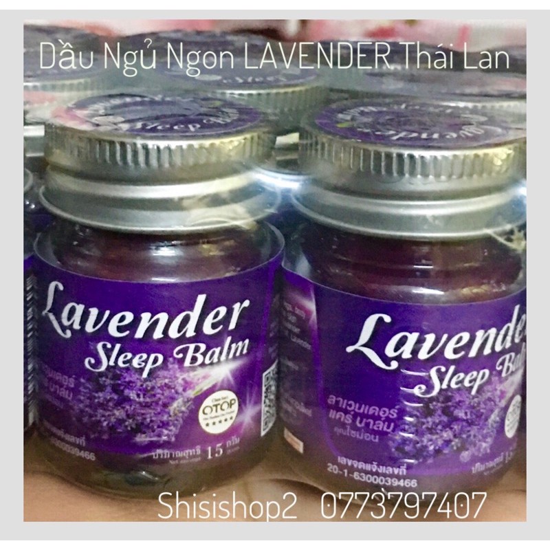 Dầu ngủ ngon LAVENDER SLEEP BALM Thái lan