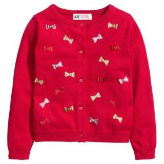 Áo Len Cardigan HM cho bé / áo len cho bé thanh lý