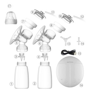 Full bộ phụ kiện máy hút sữa Real Bubee rời