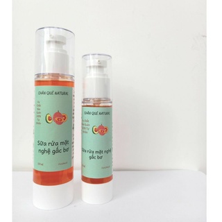 Sữa rửa mặt nghệ gấc bơ sáng da, làm sạch dịu nhẹ cho da mềm mịn, giảm thâm và cân bằng ph