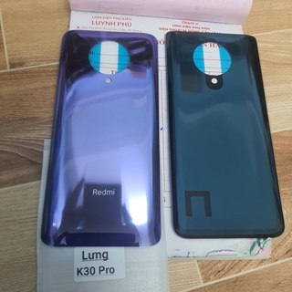 Nắp lưng xiaomi redmi K30 pro bao test