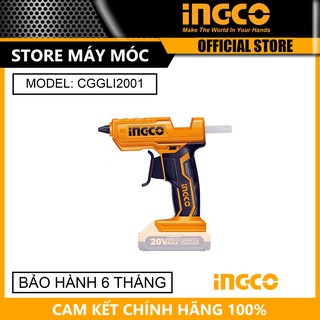 Súng bắn keo dùng pin 20v ingco cggli2001