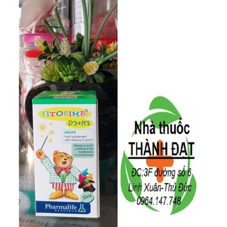 FITOBIMBI D3+K2 bổ sung canxi, hỗ trợ còi xương