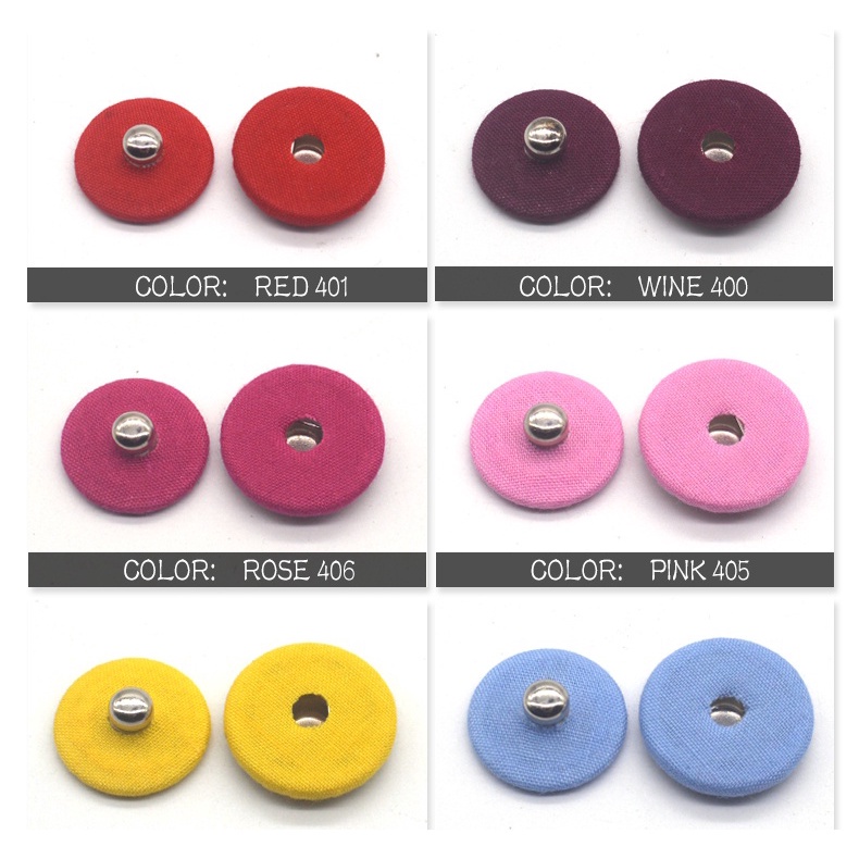 Set 20 Nút Đồng Lớn May Áo Khoác DIY