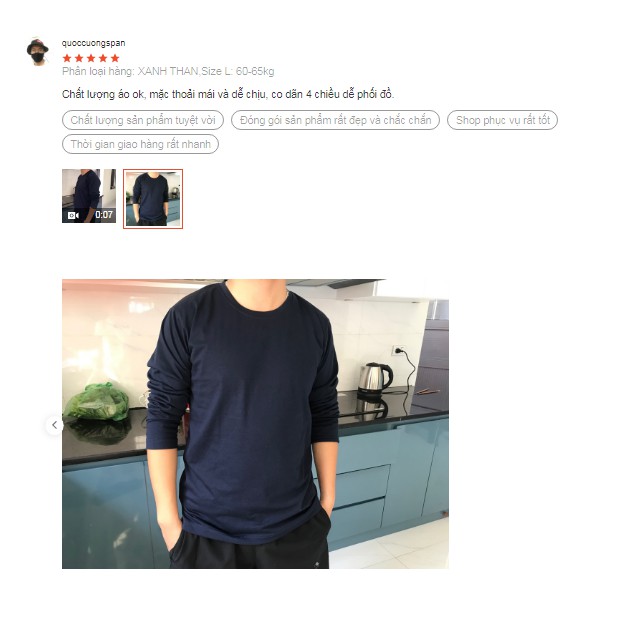 Áo thun nam dài tay . Áo thu đông nam unisex cổ tròn , thiết kế trơn vải cotton giữ nhiệt ATT1 | BigBuy360 - bigbuy360.vn