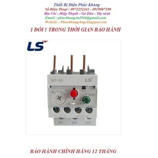 Freeship - Rơle nhiệt MT 32 22-32A LS  bảo vệ động cơ  bảo vệ quá dòng
