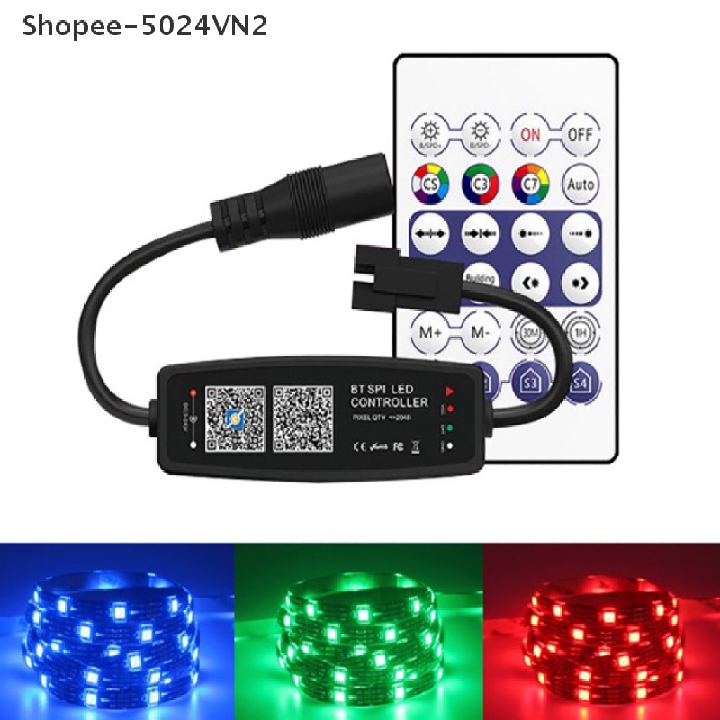 Bộ điều khiển bluetooth WS2812B thích hợp cho dây đèn LED USB APP