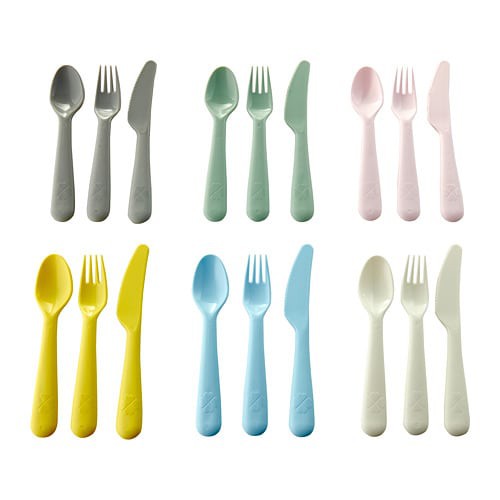 Thìa, dao, dĩa ăn dặm KALAS IKEA