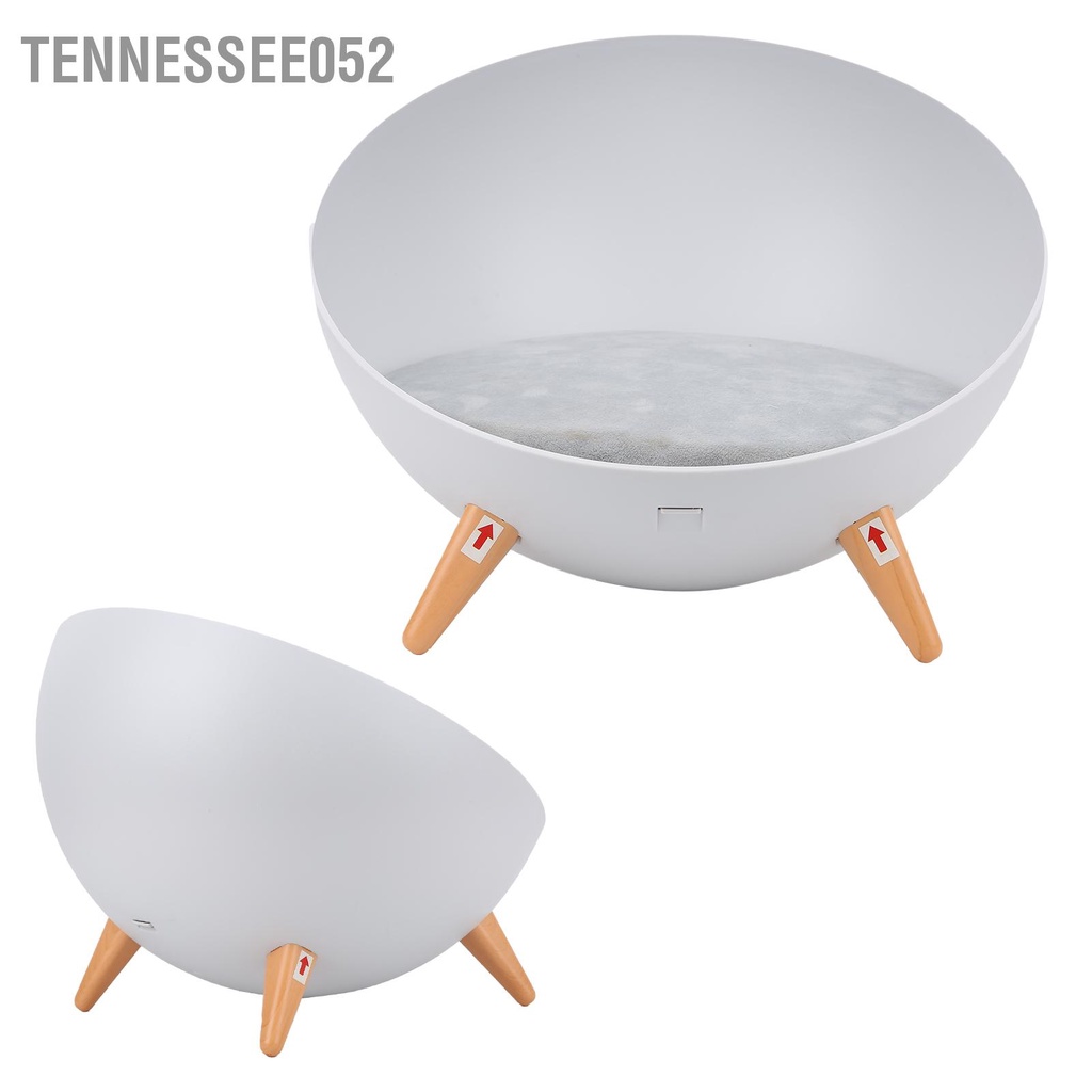 [Hàng Sẵn] Giường mèo hình bán cầu Mở kèm nệm nằm Ghế nằm cho chó mèo cao cấp【Tennessee052】