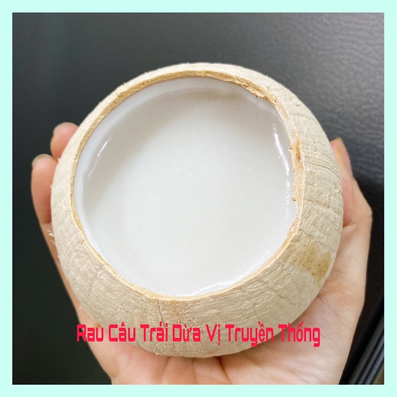 Combo 5 Rau câu trái dừa gọt trọc