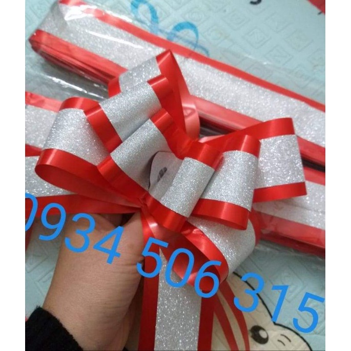 10 Nơ rút VIỀN VOAN loại đẹp dài 75cm