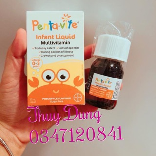 Vitamin tổng hợp cho bé 0-3 tuổi pentavite