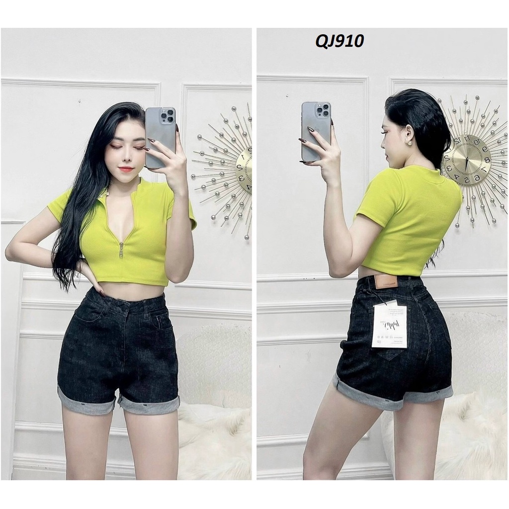 Quần Đùi Jeans Co Giãn Ôm Mông Có Đủ Size QJ910