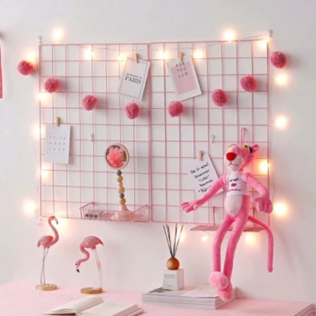 TẶNG ĐINH TREO  LƯỚI THÉP TĨNH ĐIỆN TRANG TRÍ PHÒNG NGỦ, PHÒNG CƯỚI, PHÒNG KHÁCH, GÓC SỐNG ẢO