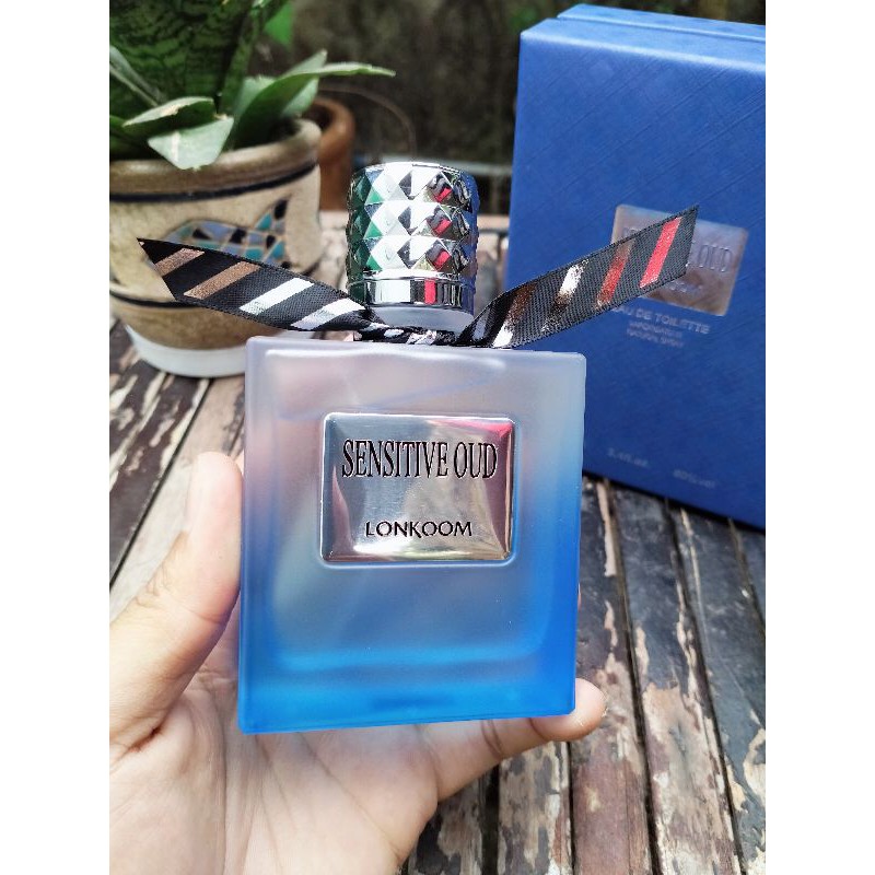 [Nước hoa nam] Nước Hoa Nam Chính Hãng SENSITIVE OUD LONKOOM 100ml mùi thơm nam tính mạnh mẽ sang trọng quyến rũ