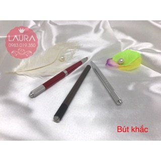 Bút khắc (cán khắc) lông mày phun xăm