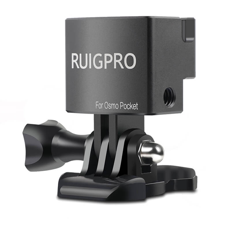 MOUNT GẮN OSMO POCKET 1 LÊN KẸP BALO VÀ GẬY RUIGPRO CNC