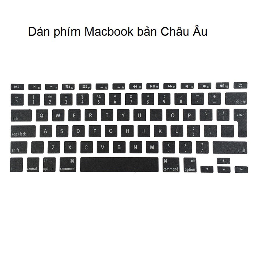 Dán bàn phím cho Macbook ( đủ dòng )