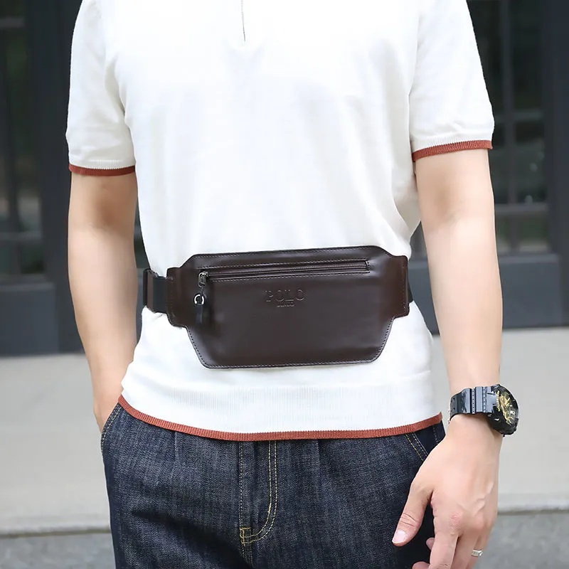 Túi Da pu Đeo Chéo Ngực Đựng Điện Thoại Thời Trang Cho Nam ko129