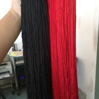 Chỉ đỏ, chỉ đen 50 mét (Tết vòng tay hoặc xâu vòng dâu) - [ CHUYÊN SỈ BẠC TA ]
