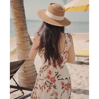 Đầm hoa hở lưng Ruchan + 2,5% phi shopee