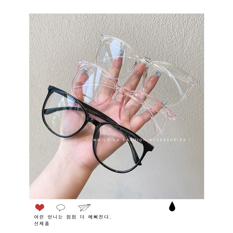 Kính mát bản to thời trang Hàn Quốc nhiều màu tùy chọn cho nữ