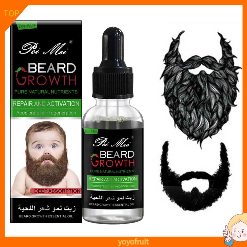 Tinh dầu kích thích mọc râu chuyên dụng dành cho nam giới 30ml