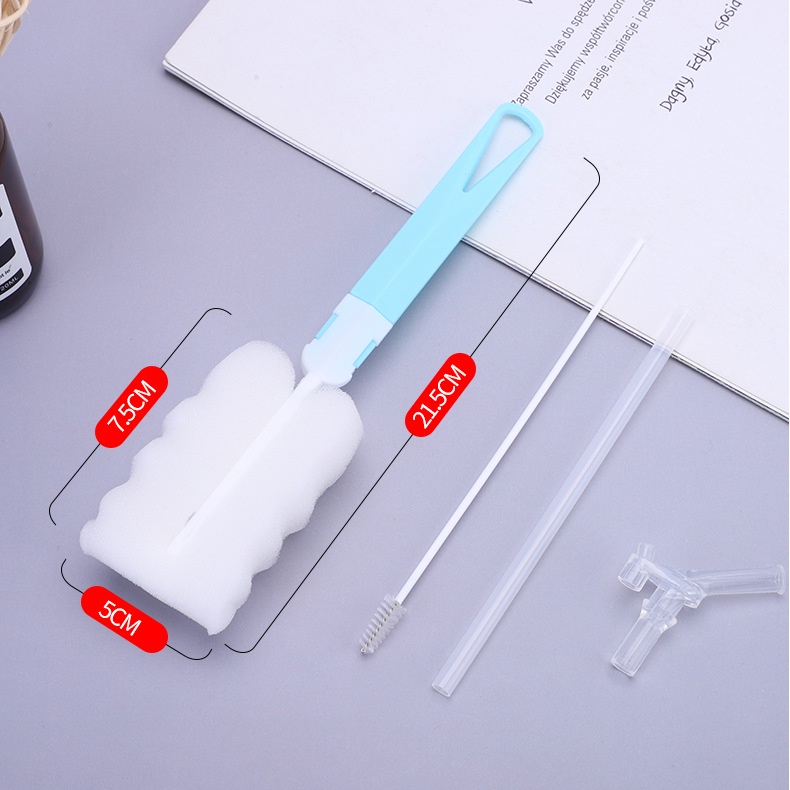 Cọ rửa bình giữ nhiệt, cọ rửa bình sữa cầm tay tiện lợi