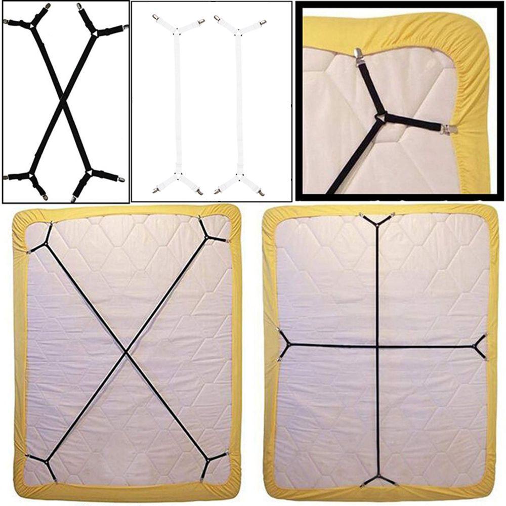 Set 2 Dây Kẹp Cố Định Ga Trải Giường Tùy Chỉnh Tiện Dụng