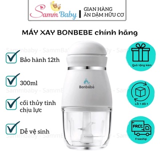 Máy xay ăn dặm đa năng Bonbebe 4 lưỡi 300ml, máy xay Bonbebe Sammbaby