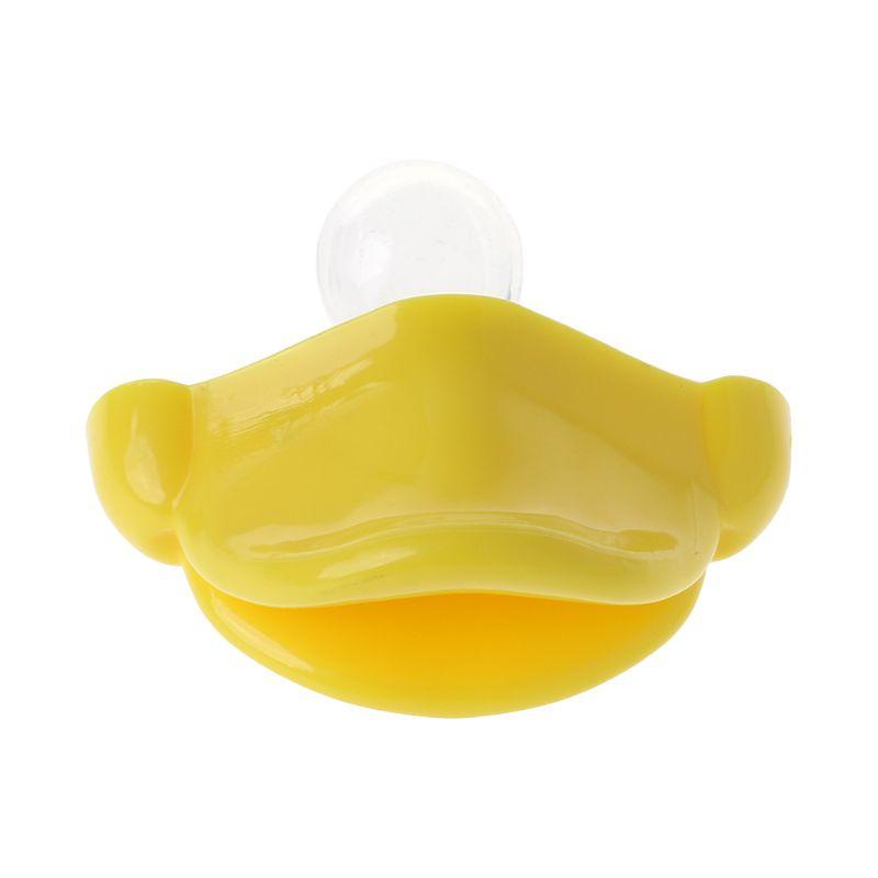 Núm Vú Giả Bằng Silicone Cấp Thực Phẩm Hình Mỏ Vịt Cho Bé Sơ Sinh