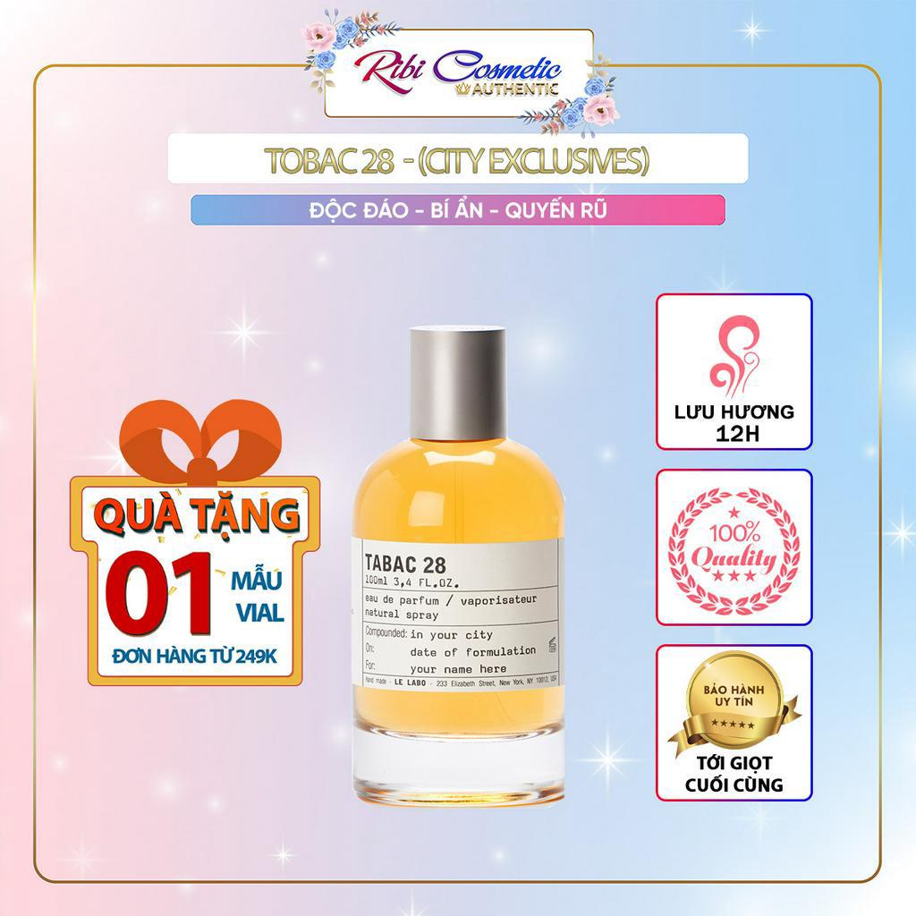Nước Hoa Unisex Le Labo Tabac 28 cuốn hút,sang trọng