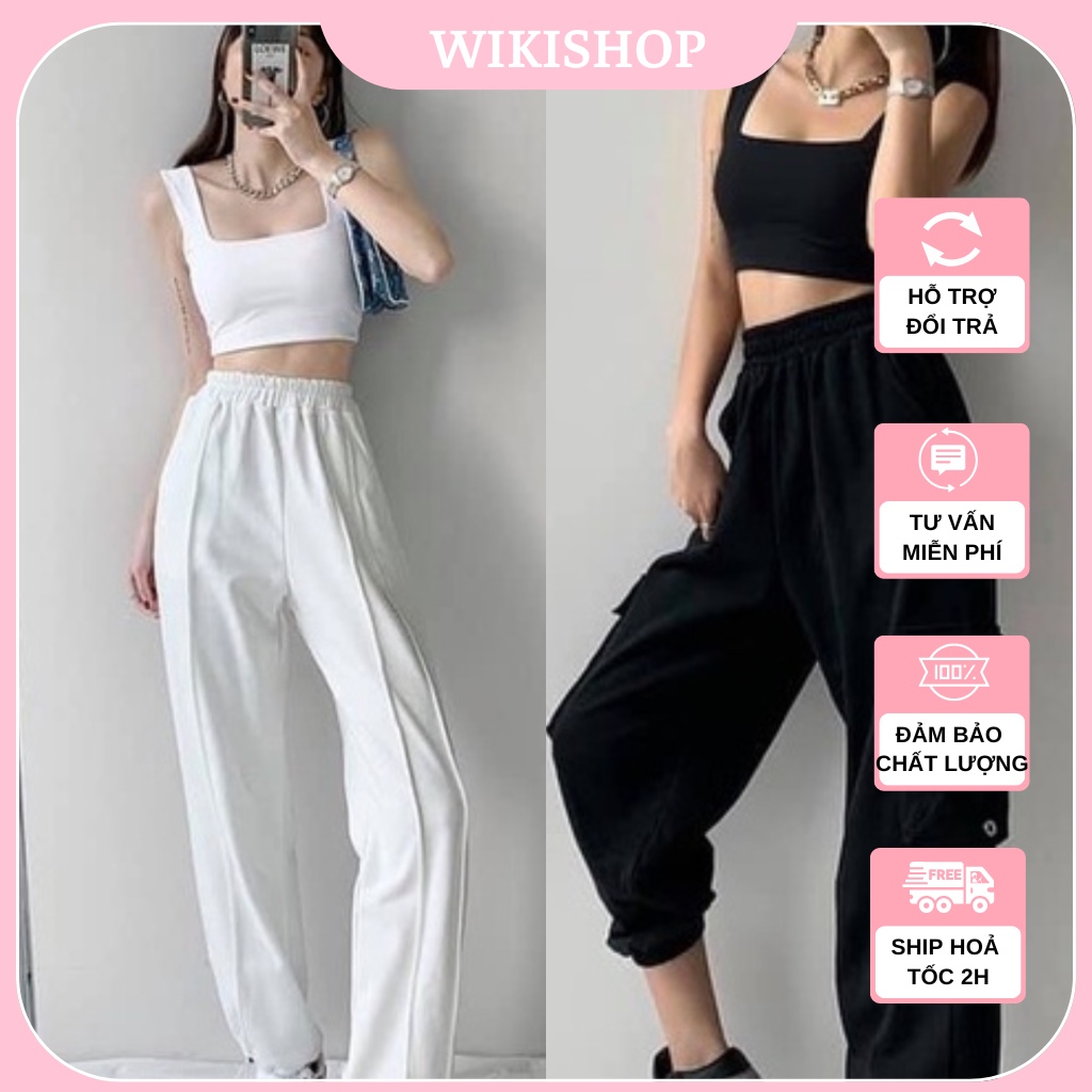 Áo croptop cổ vuông đen trắng - Áo croptop khoét nách 2 màu đen trắng freesize phom ôm chất thun co giãn C316