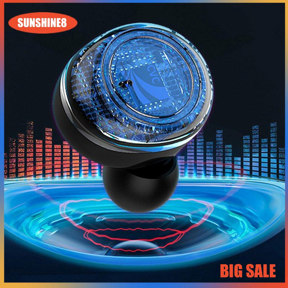 【SUN】Tai nghe không dây Mini In-Ear Wireless Touch Control Sport Stereo Bass Earphone