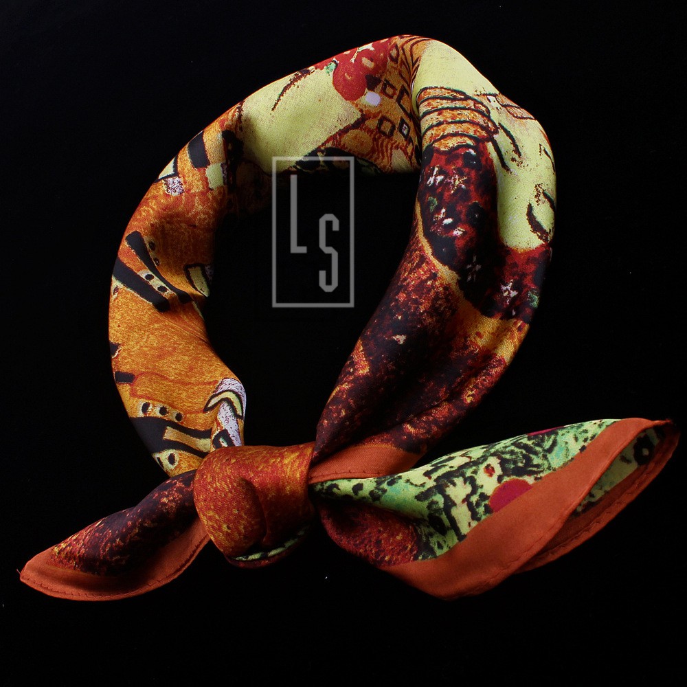 Khăn bandana tranh bích họa cao cấp - Sẵn hàng