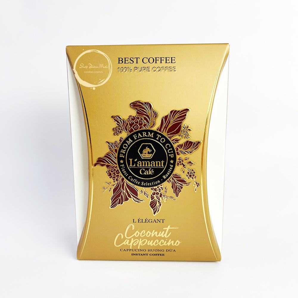 Cà Phê Hòa tan Vị Dừa - L'amant Café Coconut Cappuccino Phiên Bản Tết 2022 | BigBuy360 - bigbuy360.vn