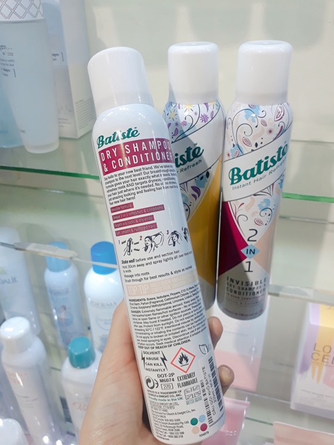 [HÀ NỘI] Dầu Gội Khô Batiste Dry Shampoo 2in1