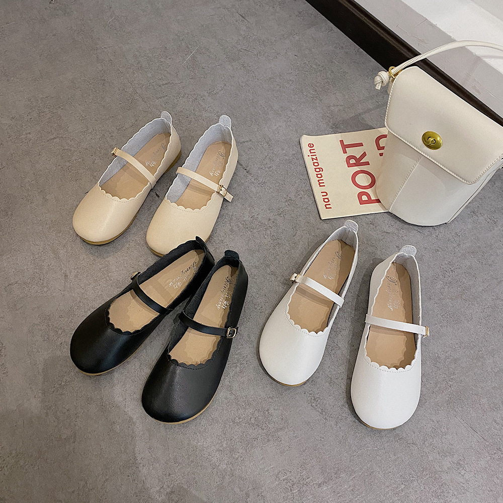 Giày Búp Bê Mũi Tròn Phong Cách Hàn Quốc Xinh Xắn Cho Nữ | BigBuy360 - bigbuy360.vn