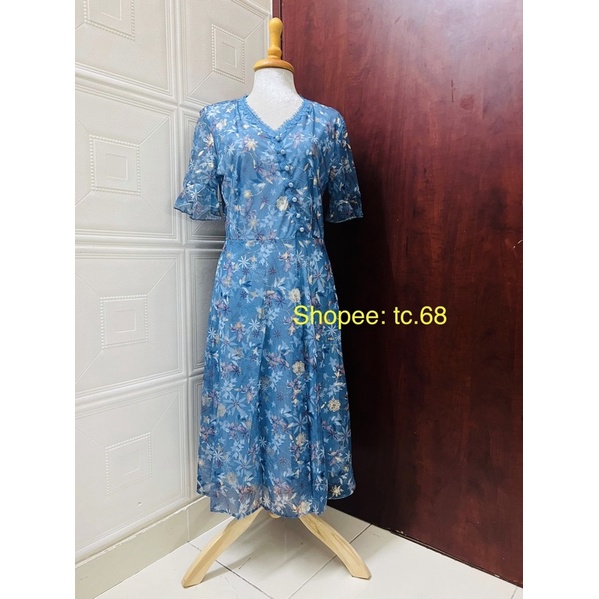 Đầm trung niên nữ dự tiệc, đầm U50 trung niên