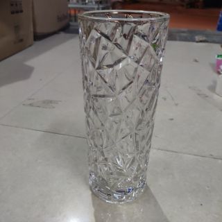 Lọ hoa thủy tinh pha lê dạng ống cao 25cm