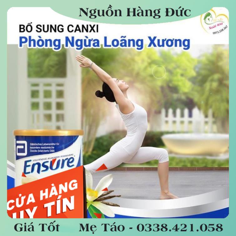 [auth] Sữa Ensure của Đức 400g Date mới- Nội địa Đức Đủ Bill [Hot]