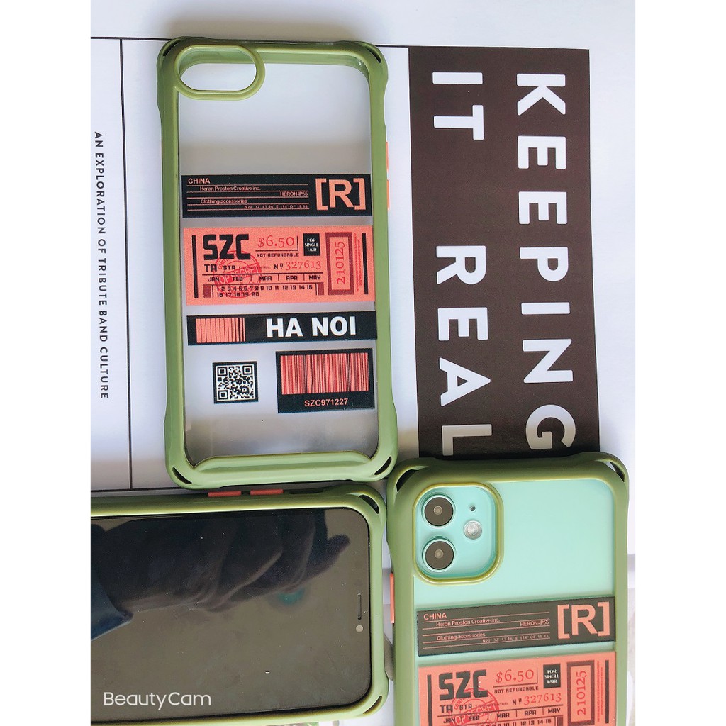 Ốp Lưng iPhone chống sốc in Tem Hà Nội Full case 6/6s/6plus/7/8/7plus/8plus/x/xs/xsmax/11/11promax - CocoShop