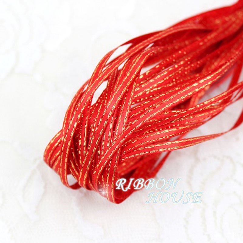 Cuộn Dây Ruy Băng Satin 40m 1/8'' (3mm) Tiện Dụng